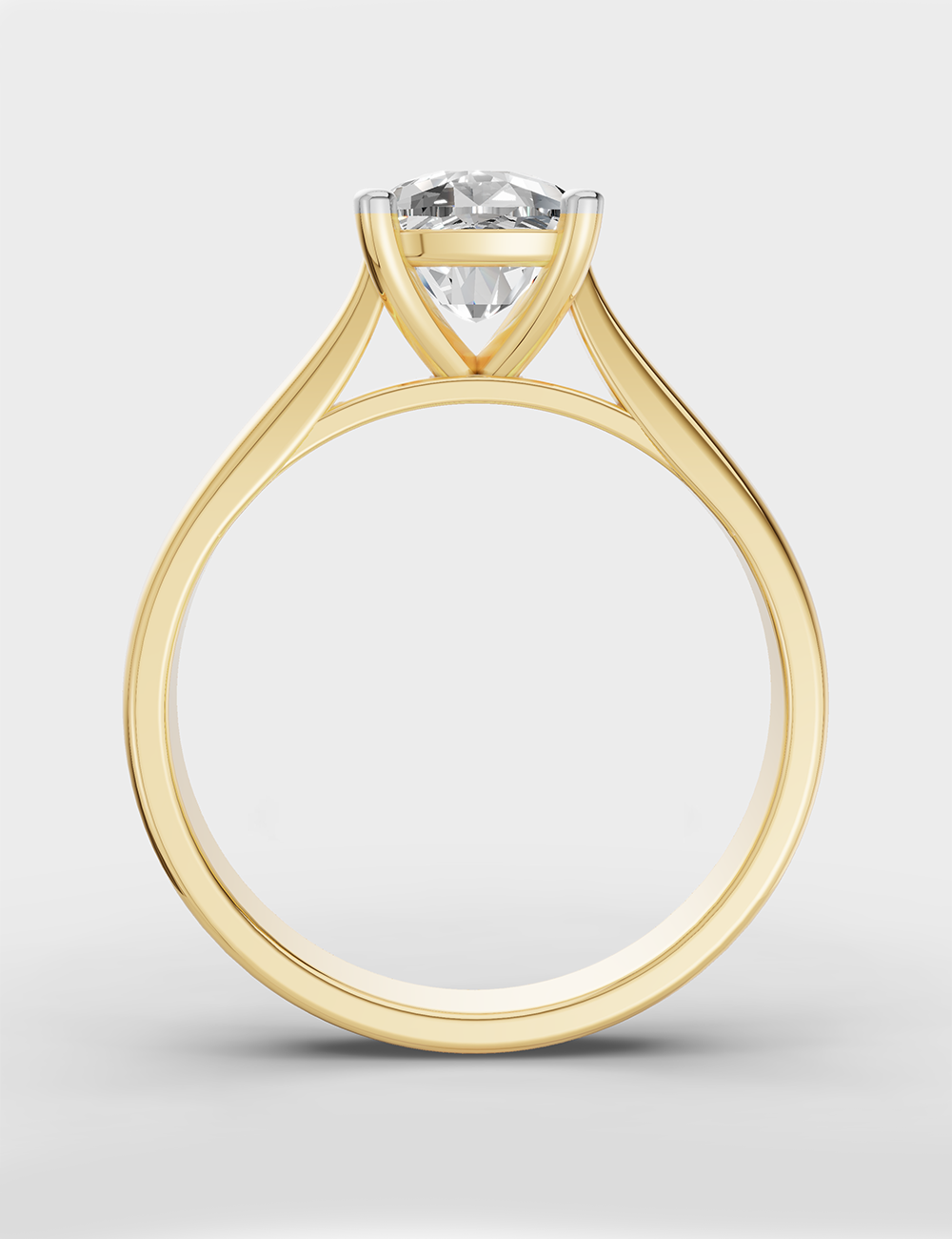 Glowing Solitaire Ring 1.02 carat FG-VVS, , large, image 4