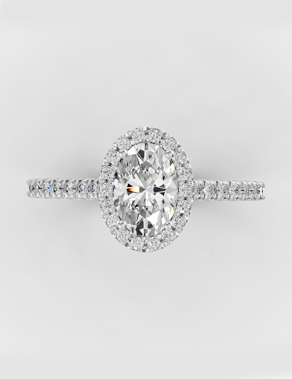 Gleaming Diamond Ring 72 cent FG-VVS, , large, image 2