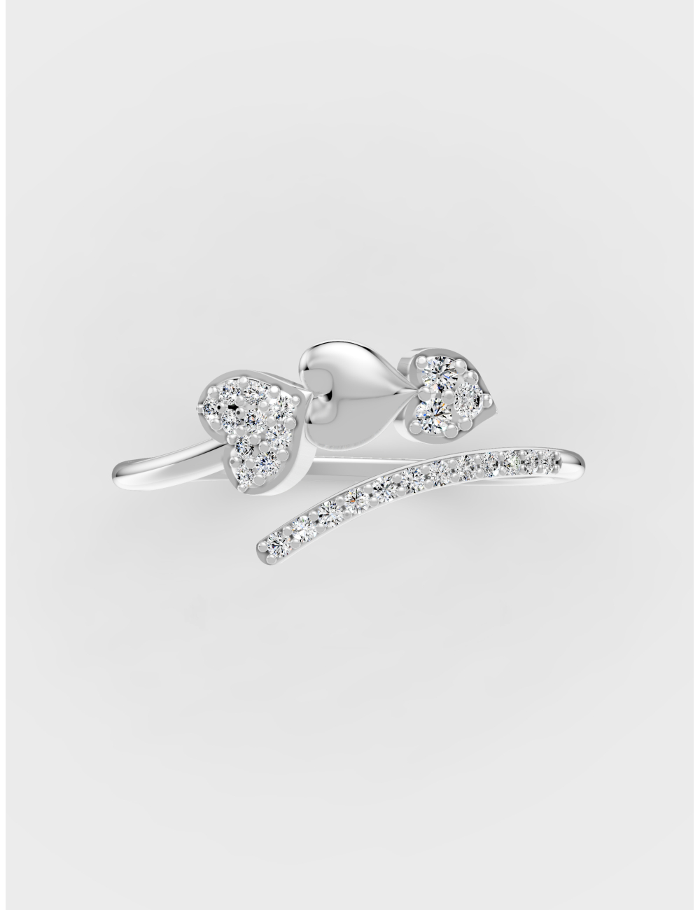 Whimsy Elegance Diamond Ring 11 cent FG-VVS, , large, image 2